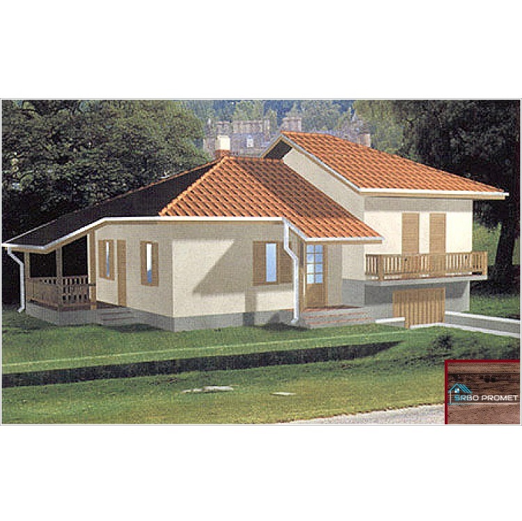 Montažna kuća TIP 90